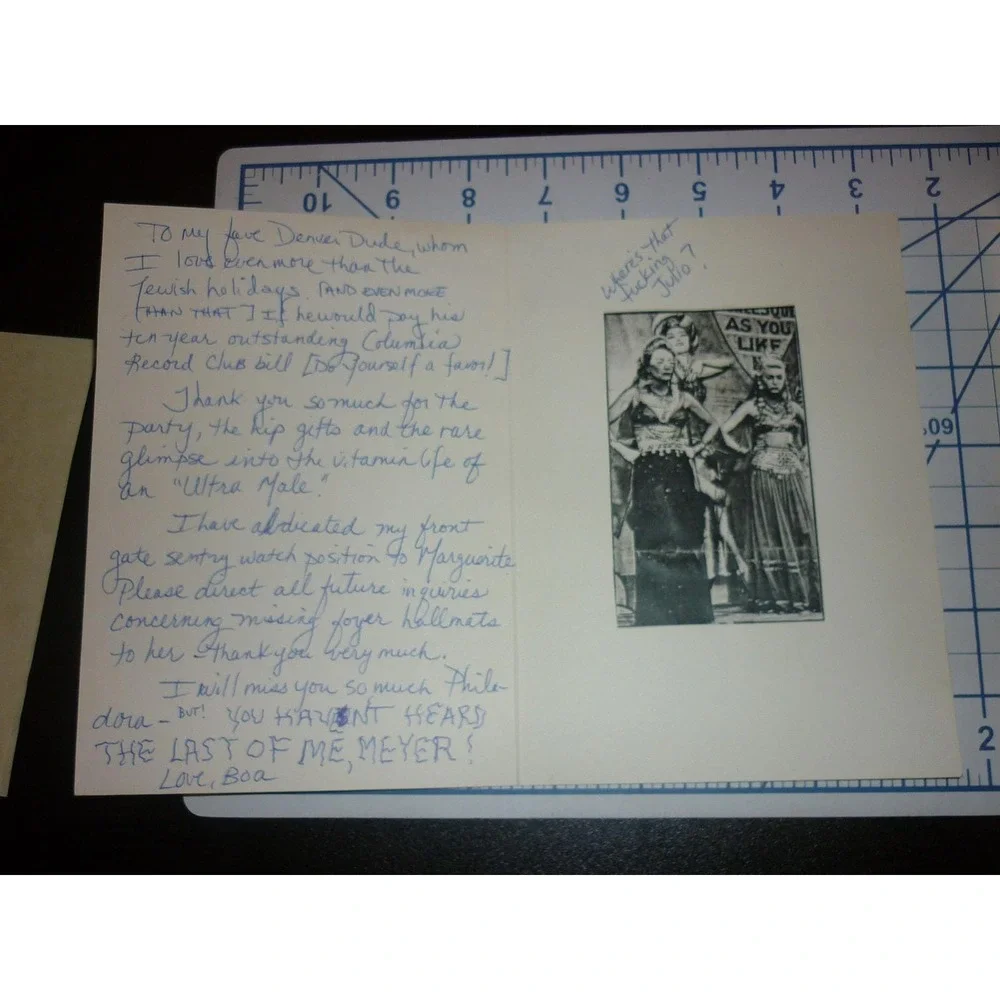 Rare 1980s LGBTQ+ Archive‎ Letter 